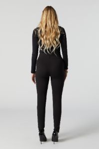 High Rise Buttoned Legging sold by Charlotte Russe