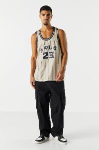23 Graphic Basketball Jersey sold by Charlotte Russe