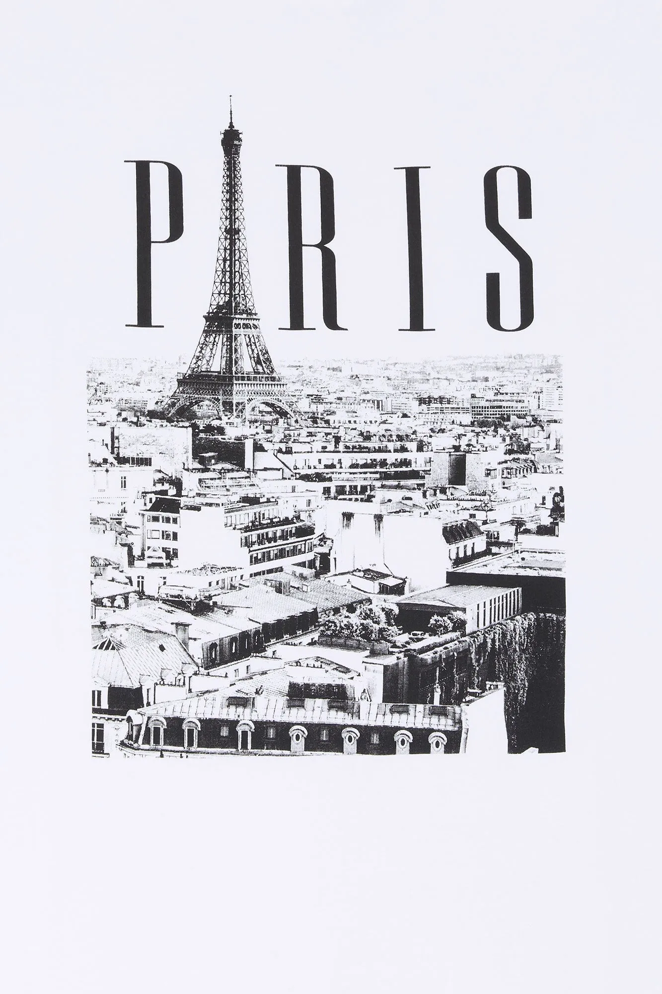 Paris Graphic Boyfriend T-Shirt sold by Charlotte Russe product image thumbnail 2