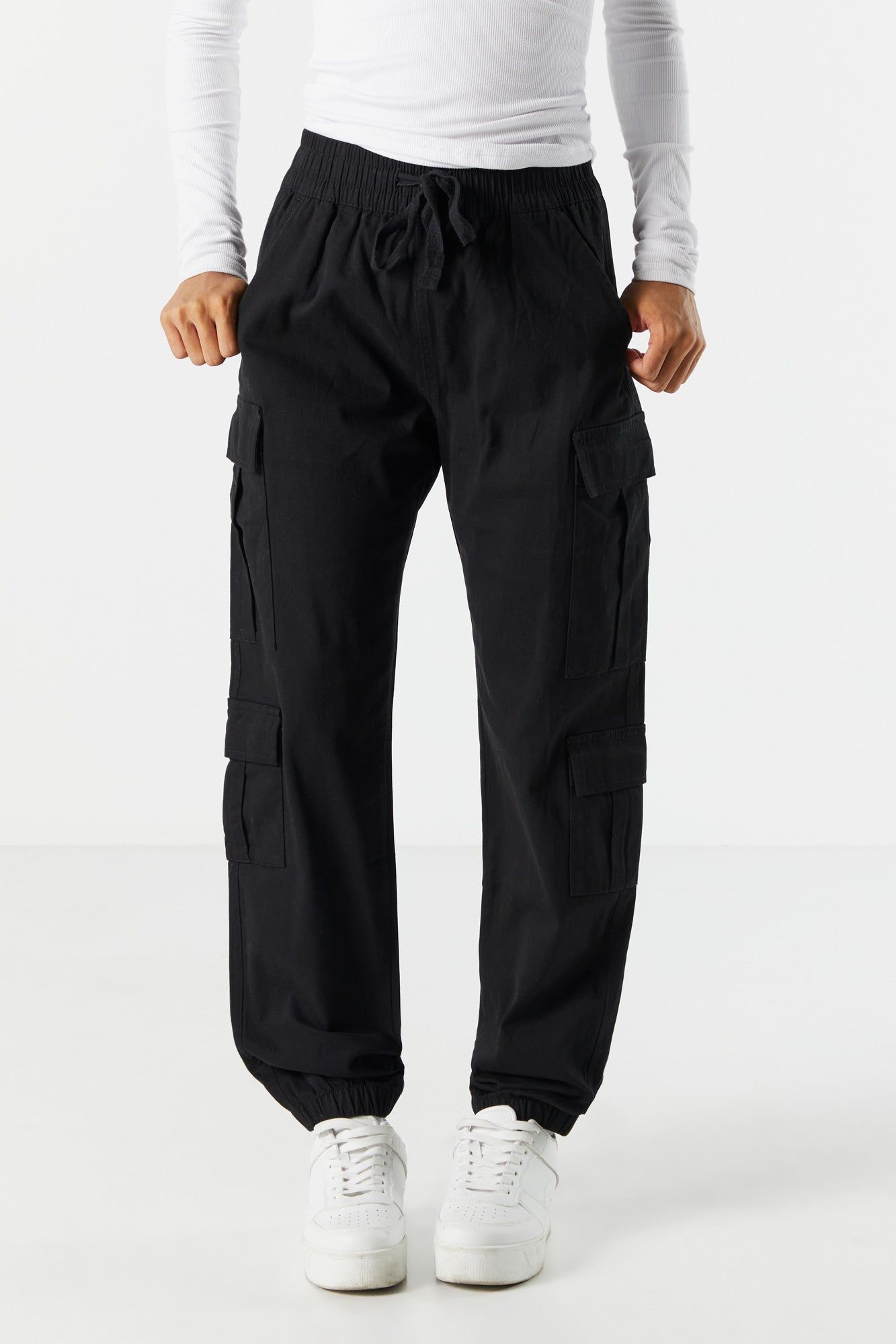 Multi Pocket Cargo Jogger sold by Charlotte Russe product image thumbnail 3