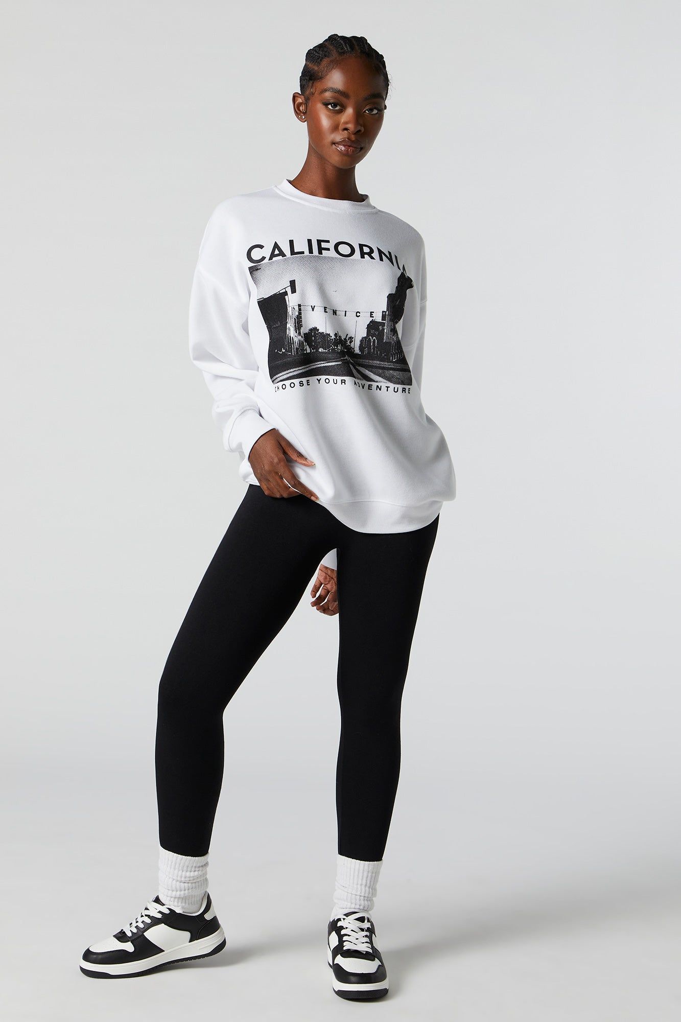 High Rise Seamless Fleece Back Legging sold by Charlotte Russe product image thumbnail 5