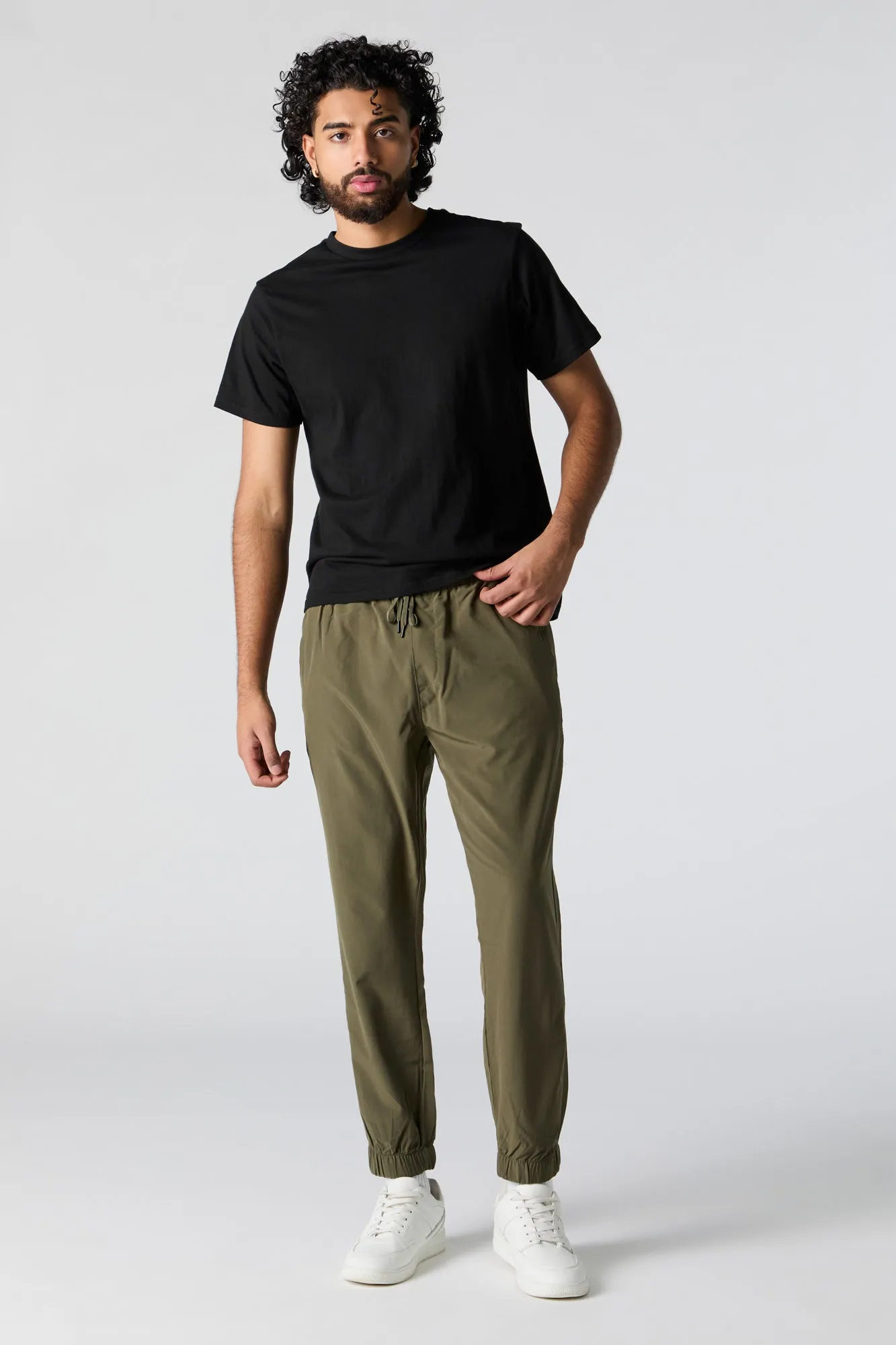 Active 4-Way-Stretch Jogger sold by Charlotte Russe product image thumbnail 5