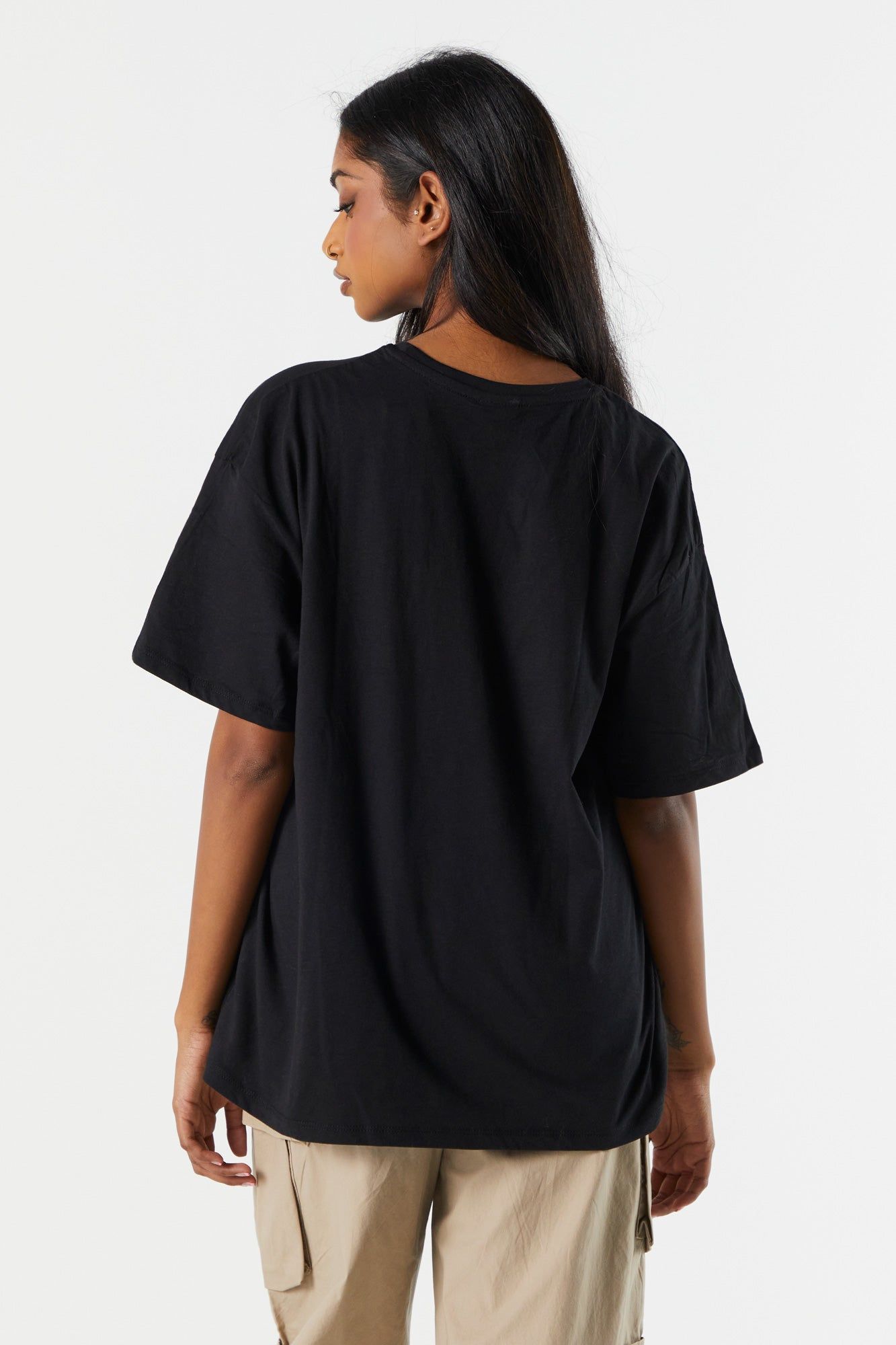 Peanuts Graphic Boyfriend T-Shirt sold by Charlotte Russe product image thumbnail 2