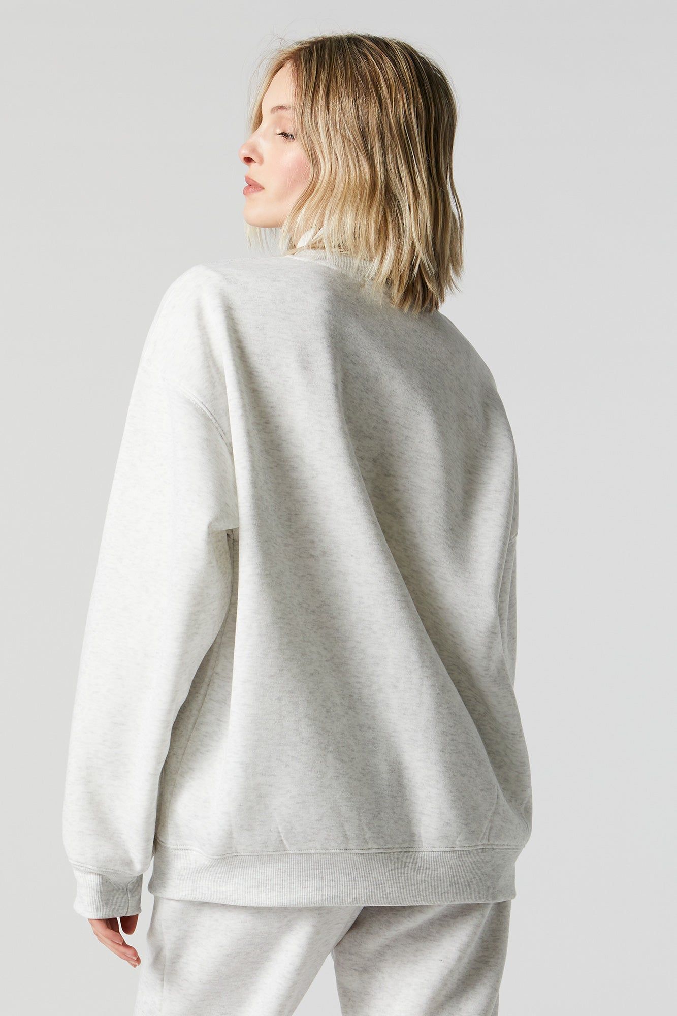 Chicago Embroidered Fleece Sweatshirt sold by Charlotte Russe product image thumbnail 2