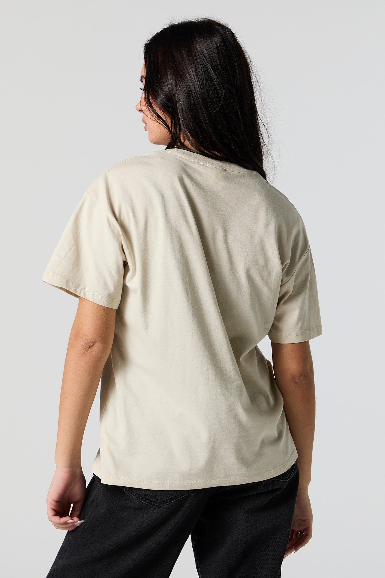 I Love Me Graphic Boyfriend T-Shirt sold by Charlotte Russe product image thumbnail 4