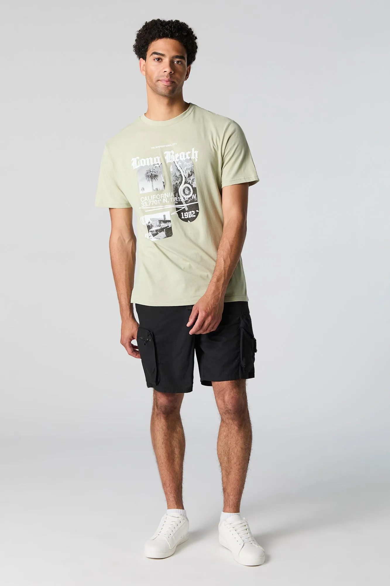 Long Beach Graphic T-Shirt sold by Charlotte Russe product image thumbnail 2