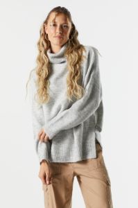 Knit Turtleneck Tunic sold by Charlotte Russe