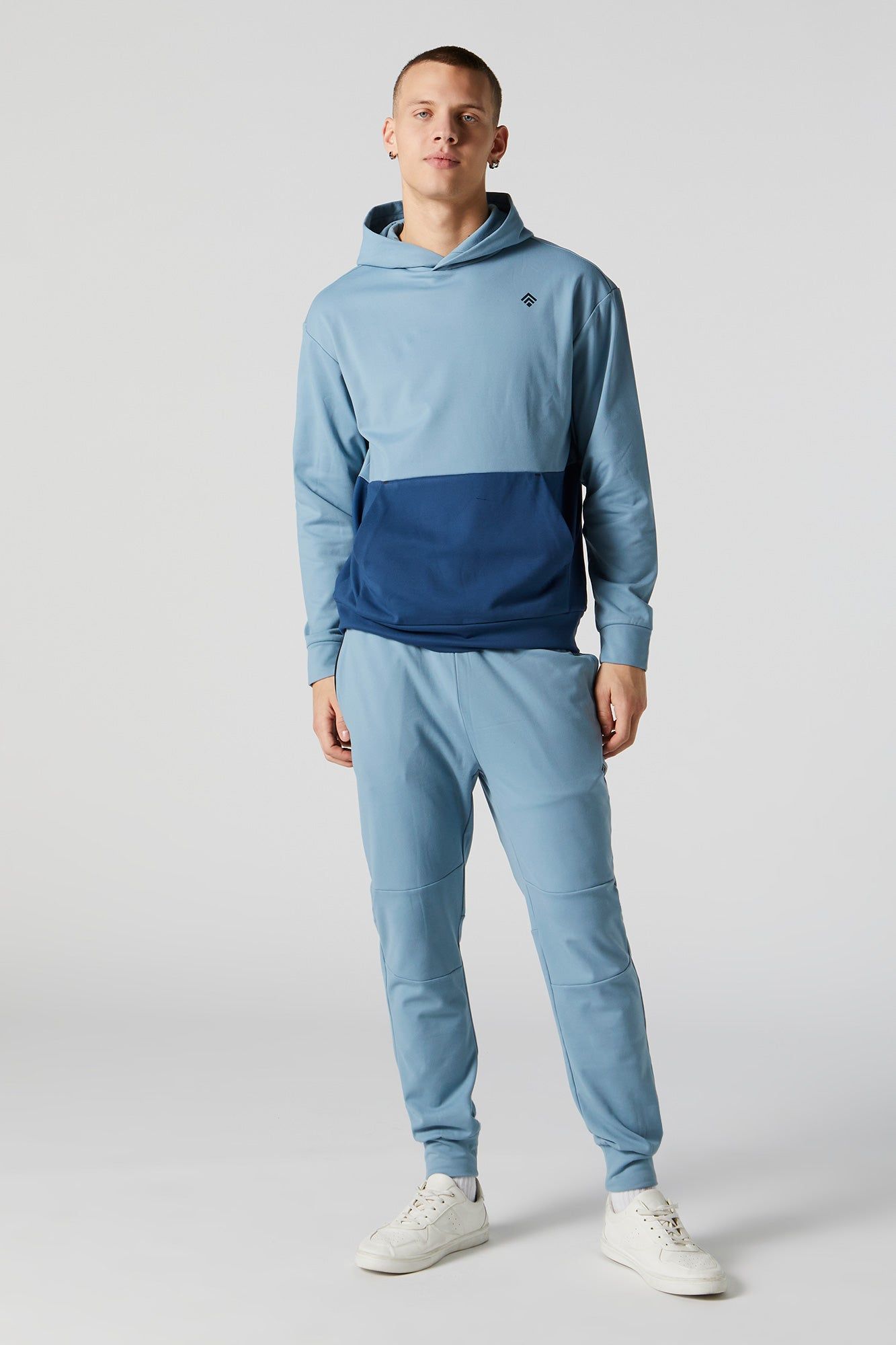 Soft Tech Fleece Colourblock Hoodie sold by Charlotte Russe product image thumbnail 3