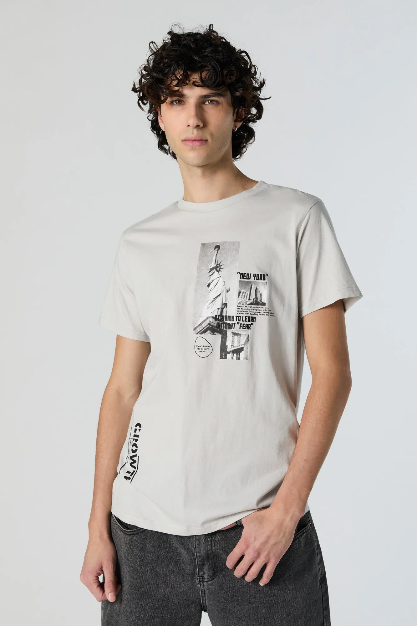 The Big Apple Graphic T-Shirt sold by Charlotte Russe product image thumbnail 2