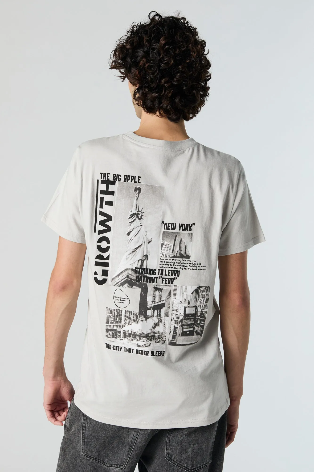 The Big Apple Graphic T-Shirt sold by Charlotte Russe product image thumbnail 4