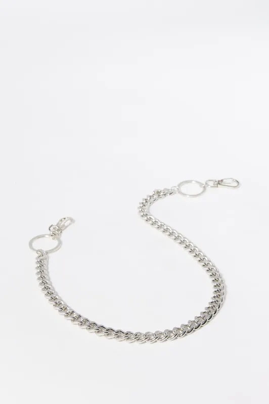 Basic Metal Wallet Chain made by Charlotte Russe