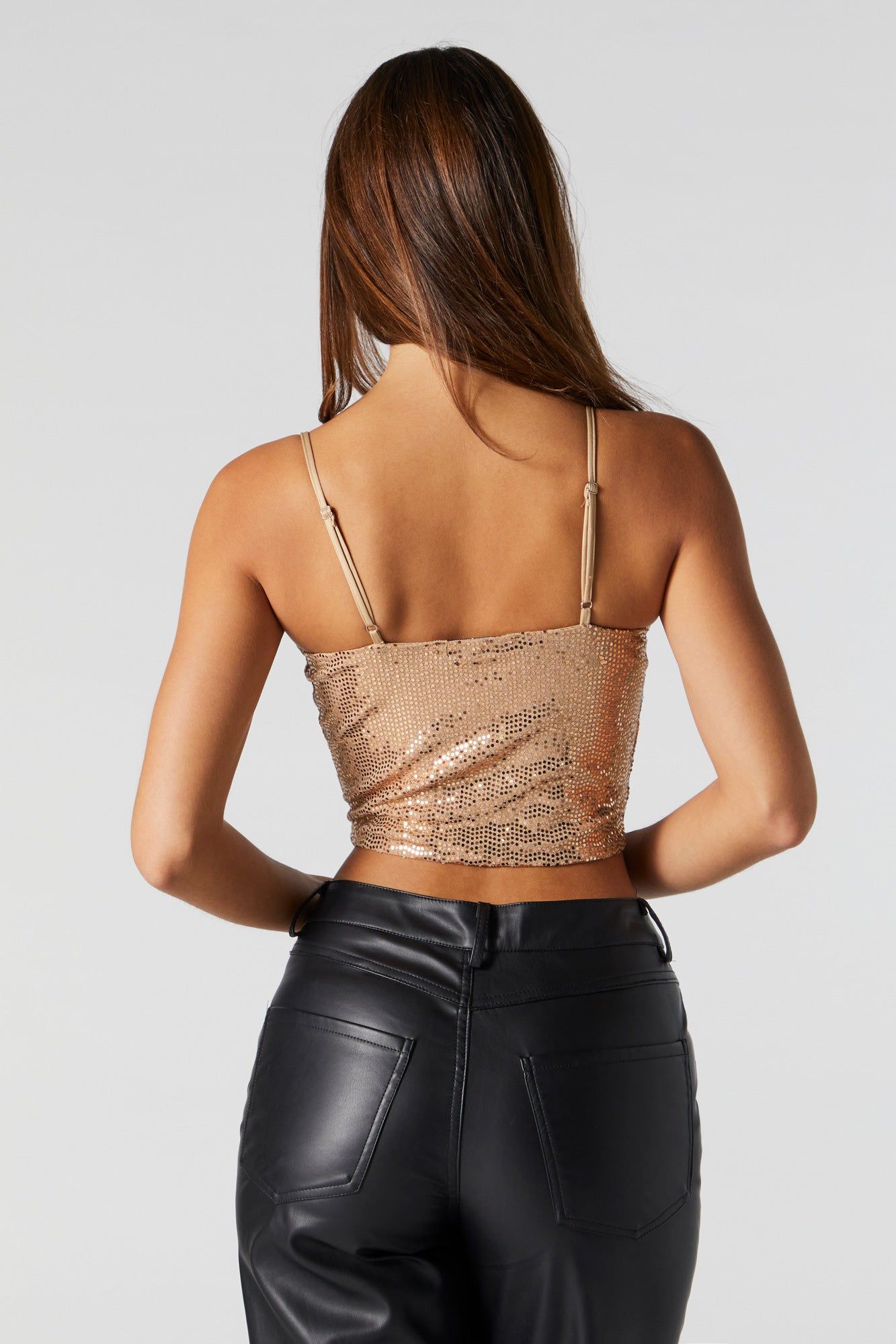 Sequin Bustier Top sold by Charlotte Russe product image thumbnail 9