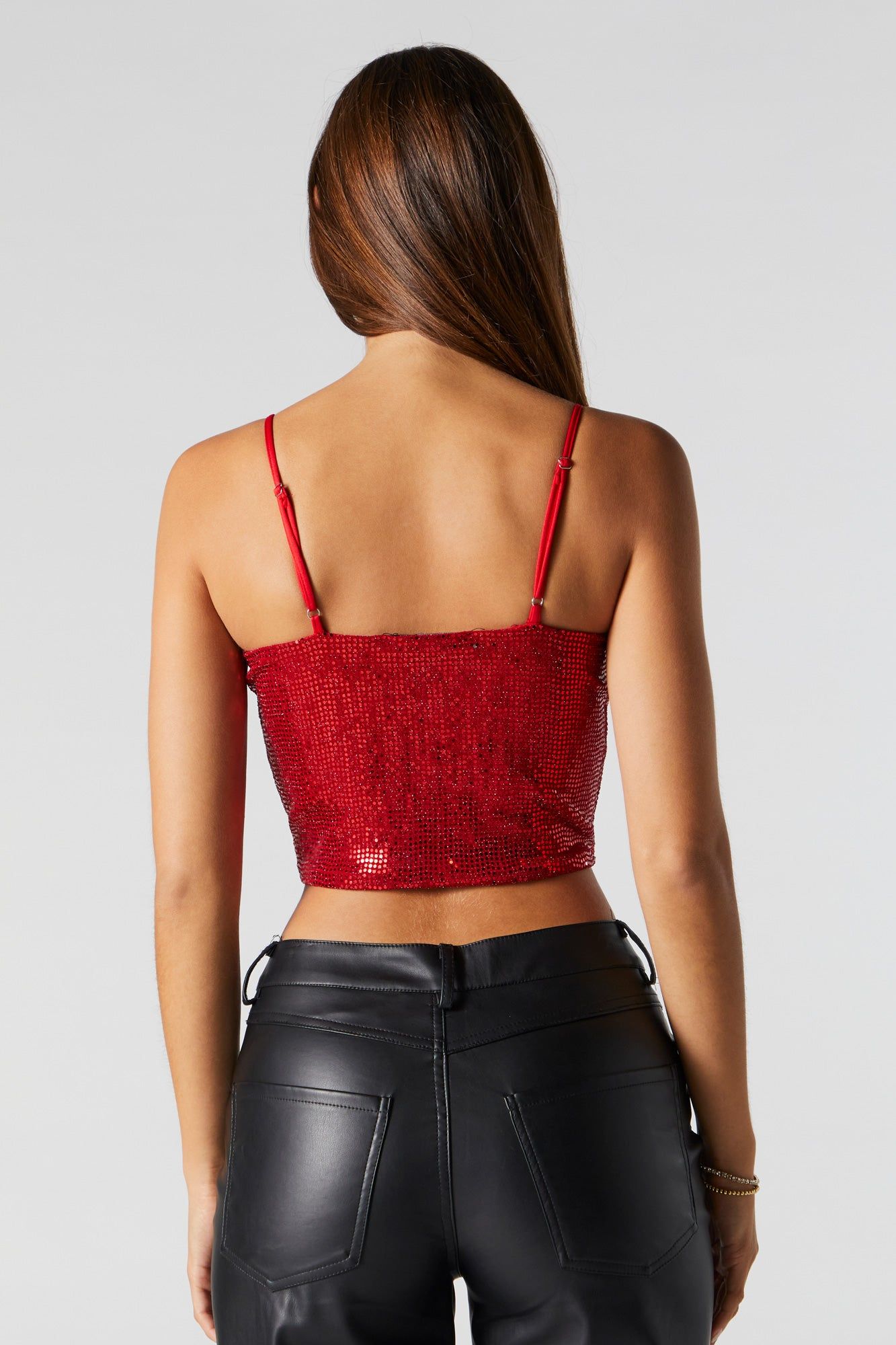 Sequin Bustier Top sold by Charlotte Russe product image thumbnail 11