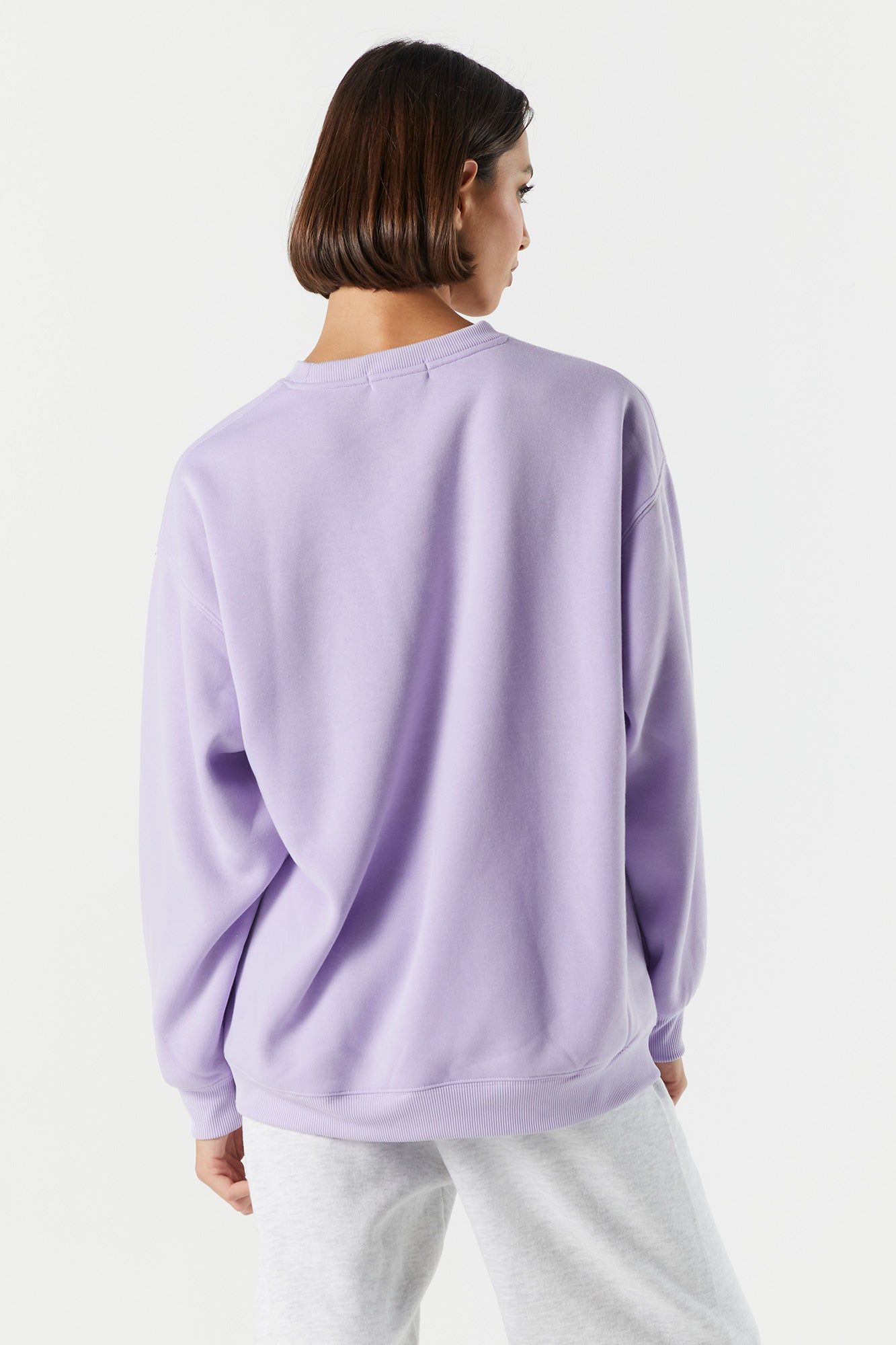 Fleece Venice Graphic Sweatshirt sold by Charlotte Russe product image thumbnail 2