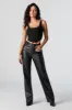 Faux Leather Straight Leg Pant sold by Charlotte Russe