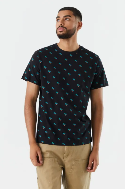 Palm Tree Print T-Shirt sold by Charlotte Russe