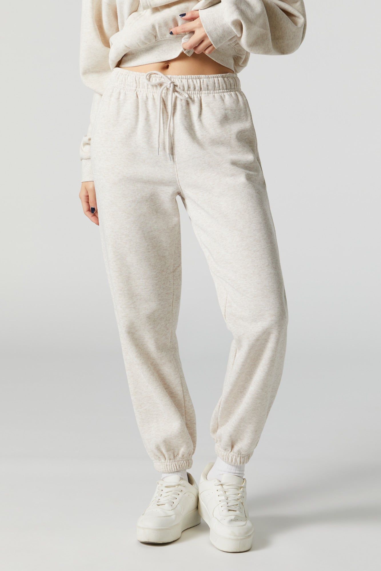 Basic Soft Fleece Jogger sold by Charlotte Russe product image thumbnail 2