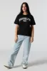 Brooklyn Graphic Boyfriend T-Shirt sold by Charlotte Russe