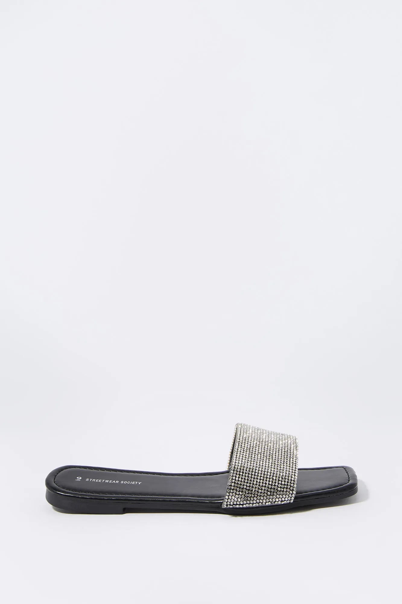 Rhinestone Sandal Slide sold by Charlotte Russe product image thumbnail 2