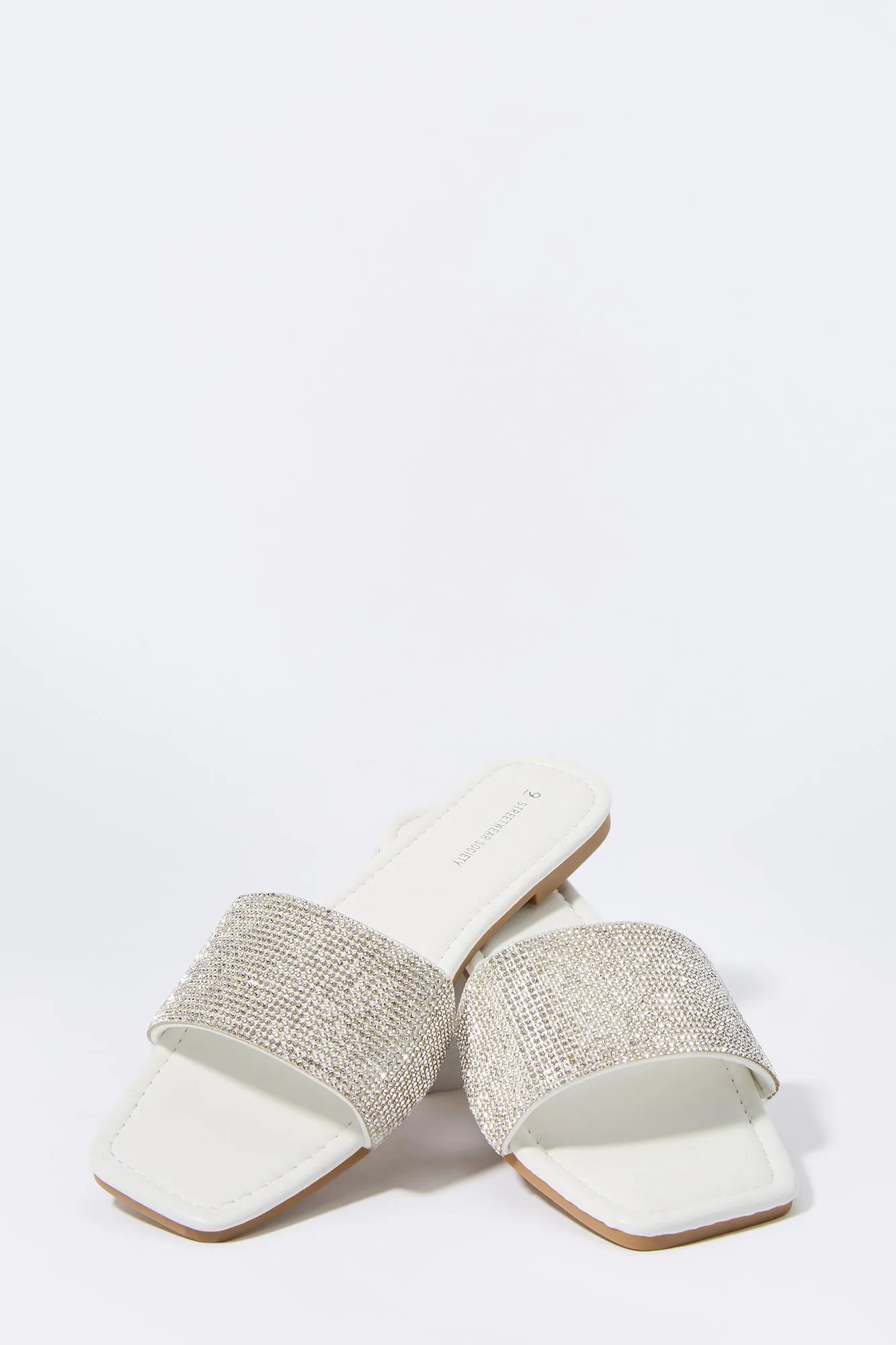 Rhinestone Sandal Slide sold by Charlotte Russe product image thumbnail 5