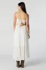 Lace Crochet Sweetheart Tiered Midi Dress sold by Charlotte Russe