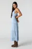 Lace Crochet Sweetheart Tiered Midi Dress sold by Charlotte Russe