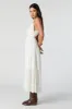 Lace Crochet Sweetheart Tiered Midi Dress sold by Charlotte Russe