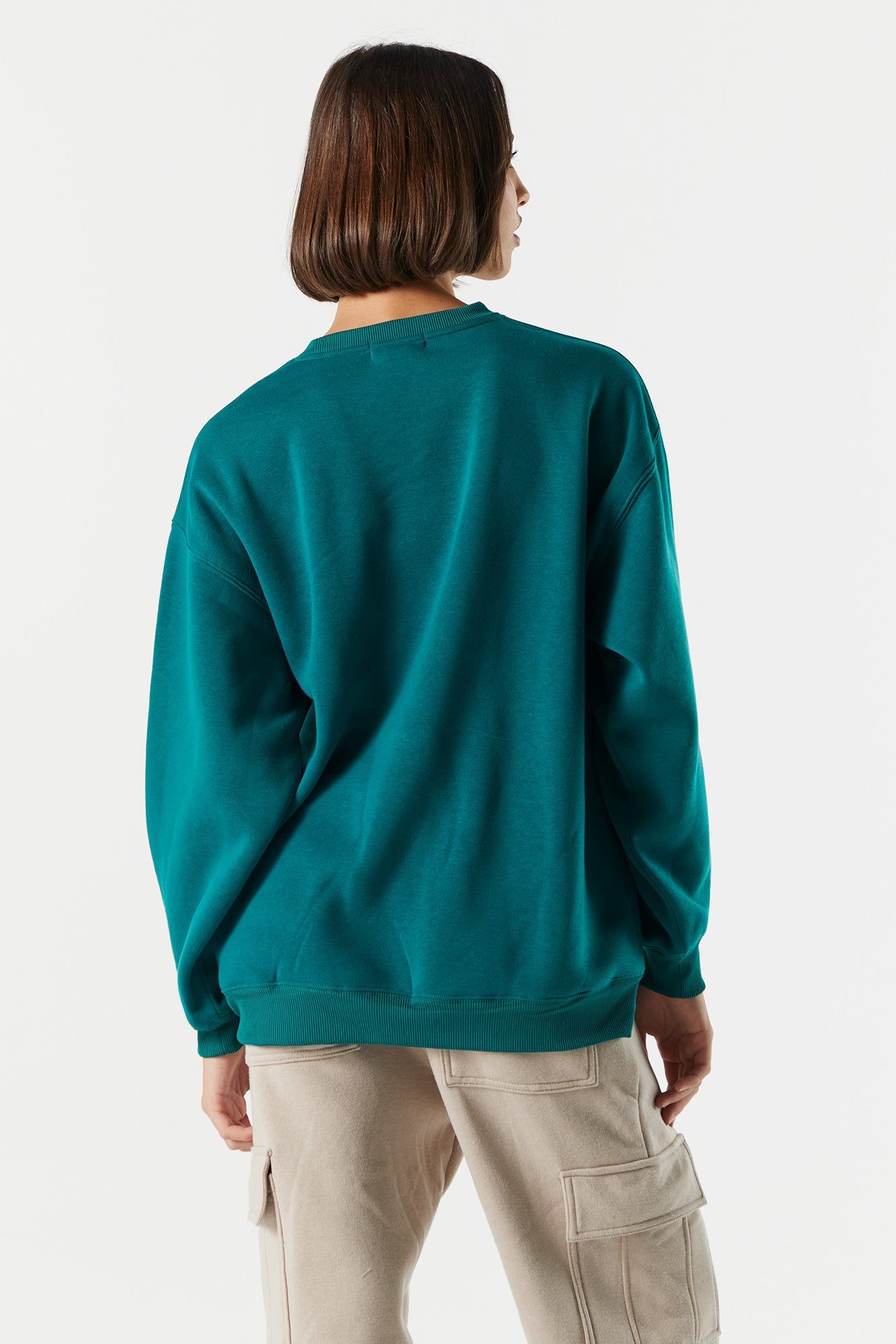Fleece New York Graphic Sweatshirt sold by Charlotte Russe product image thumbnail 2