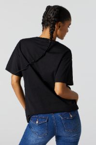Paradise City Graphic Boyfriend T-Shirt sold by Charlotte Russe