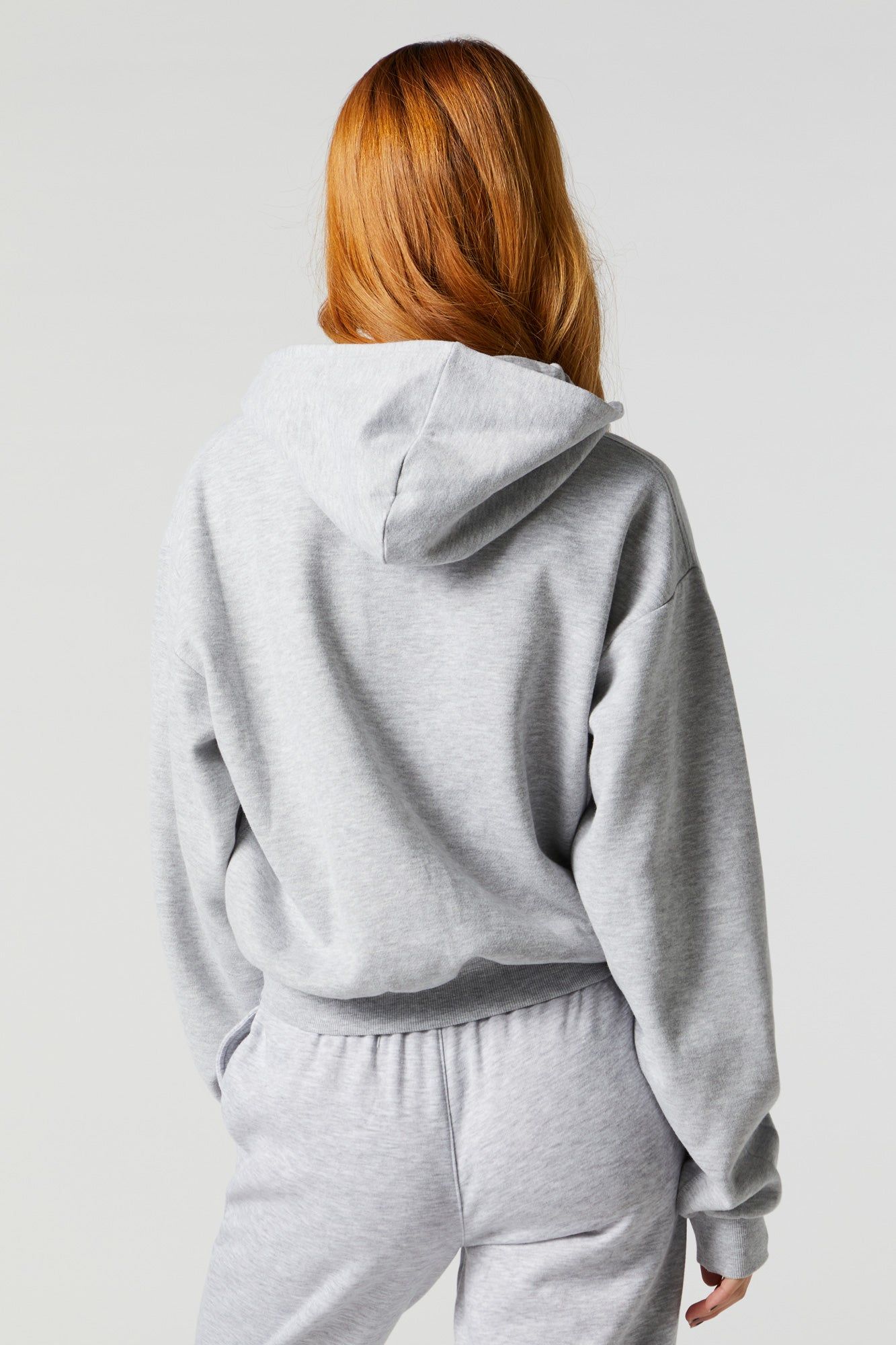 Newport Embroidered Zip-Up Hoodie sold by Charlotte Russe product image thumbnail 2
