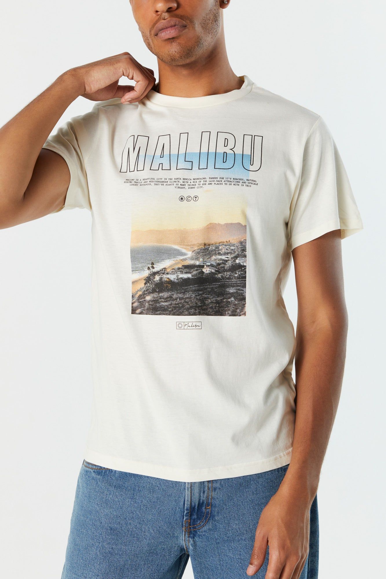 Malibu Graphic T-Shirt sold by Charlotte Russe product image thumbnail 2