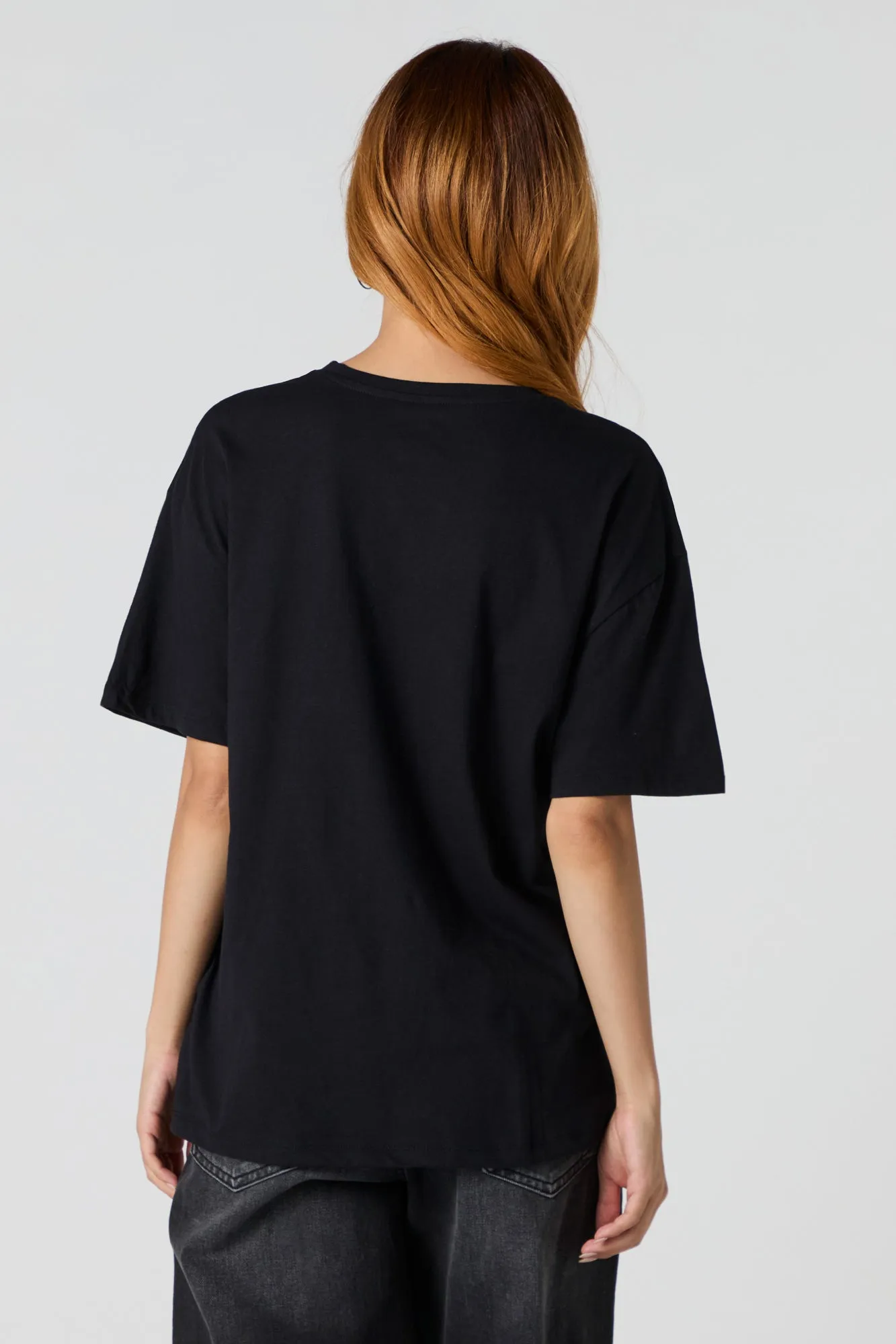 Corvette Stingray Graphic Boyfriend T-Shirt sold by Charlotte Russe product image thumbnail 4