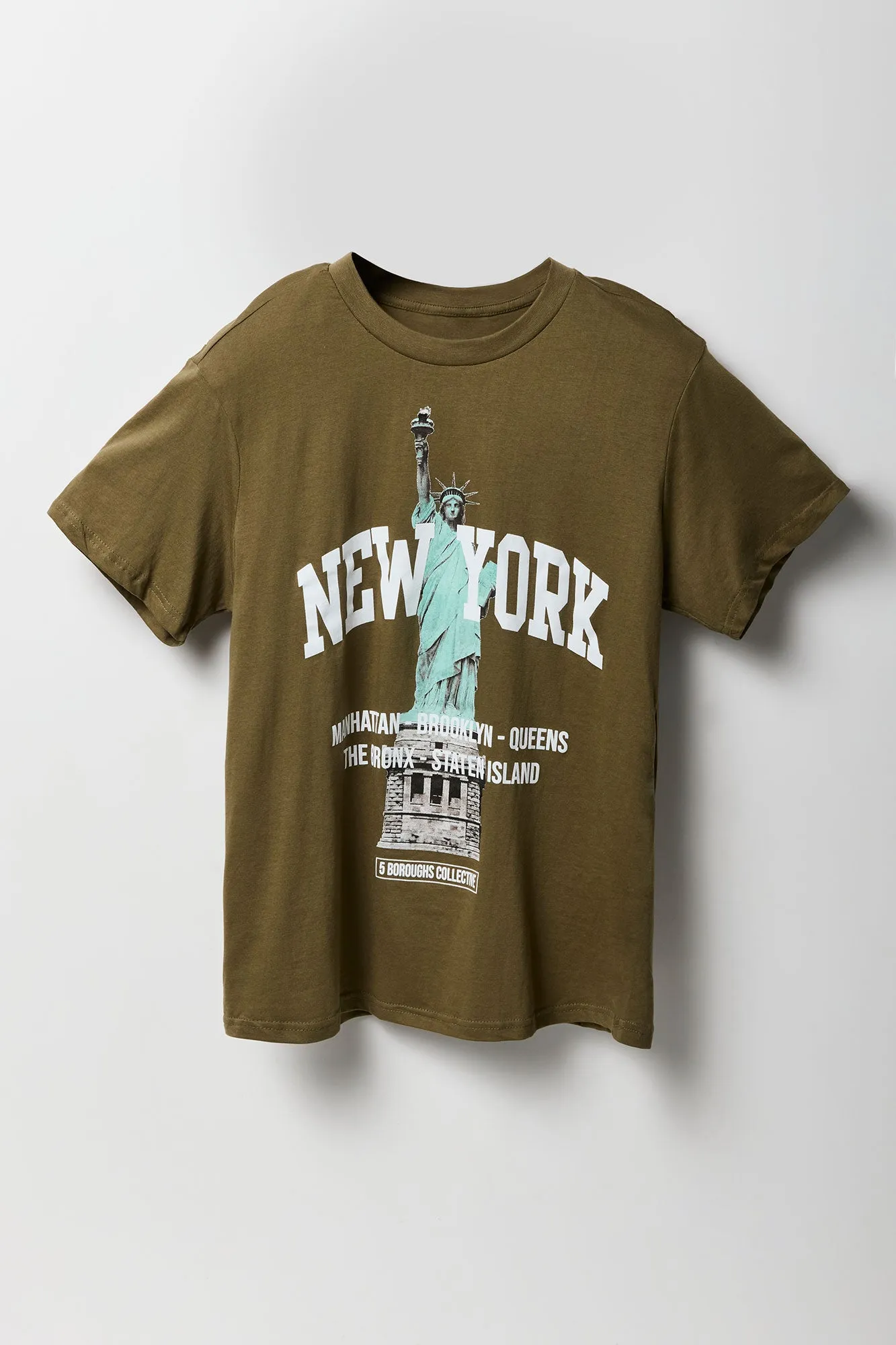 Statue of Liberty Graphic T-Shirt sold by Charlotte Russe product image thumbnail 4