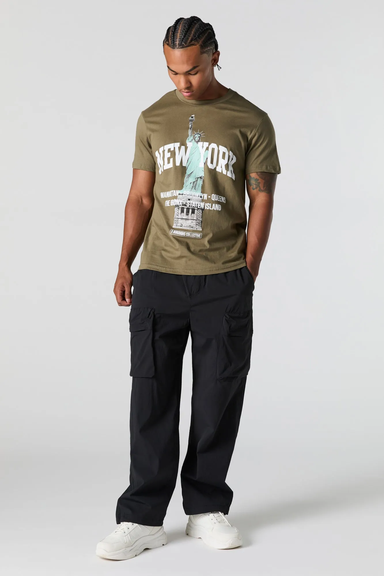 Statue of Liberty Graphic T-Shirt sold by Charlotte Russe product image thumbnail 2