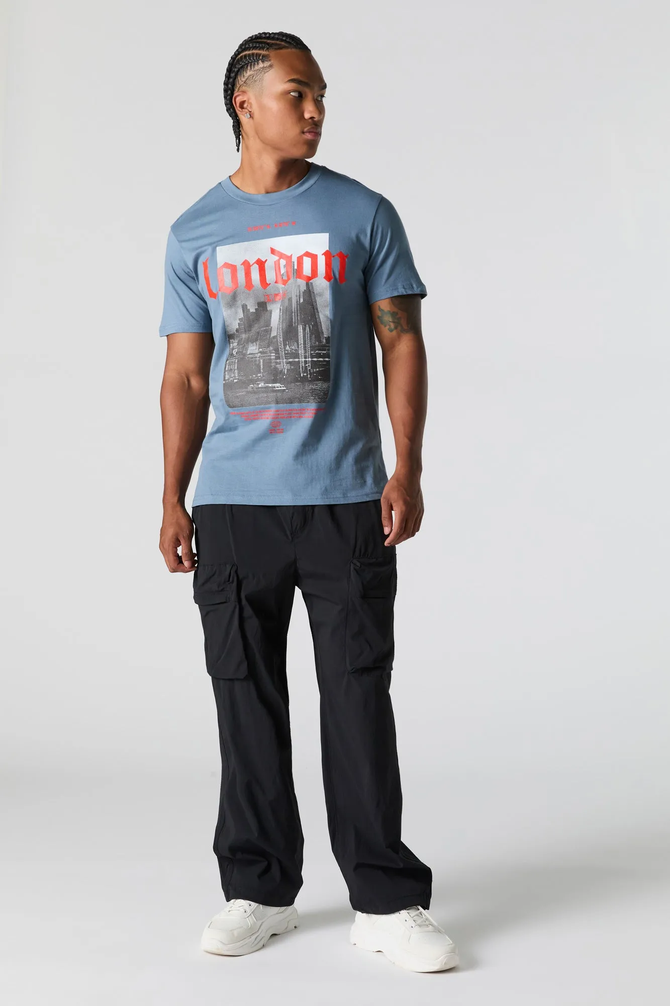 London Graphic T-Shirt sold by Charlotte Russe product image thumbnail 2
