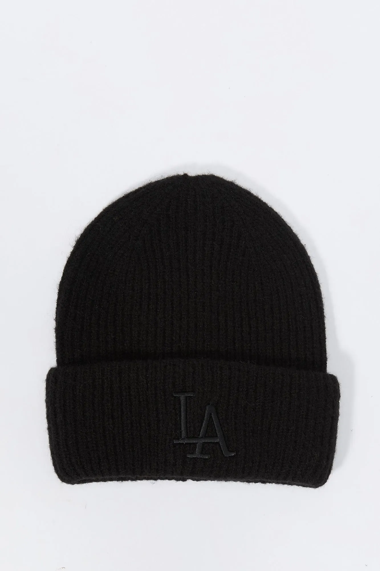 LA Embroidered Knit Beanie sold by Charlotte Russe product image thumbnail 3