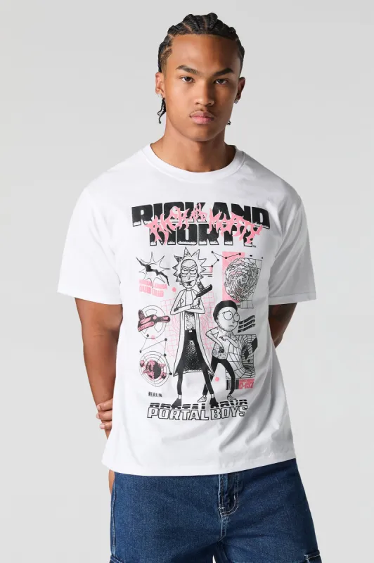 Rick and Morty Graphic T-Shirt sold by Charlotte Russe
