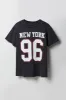 New York Graphic Washed T-Shirt sold by Charlotte Russe