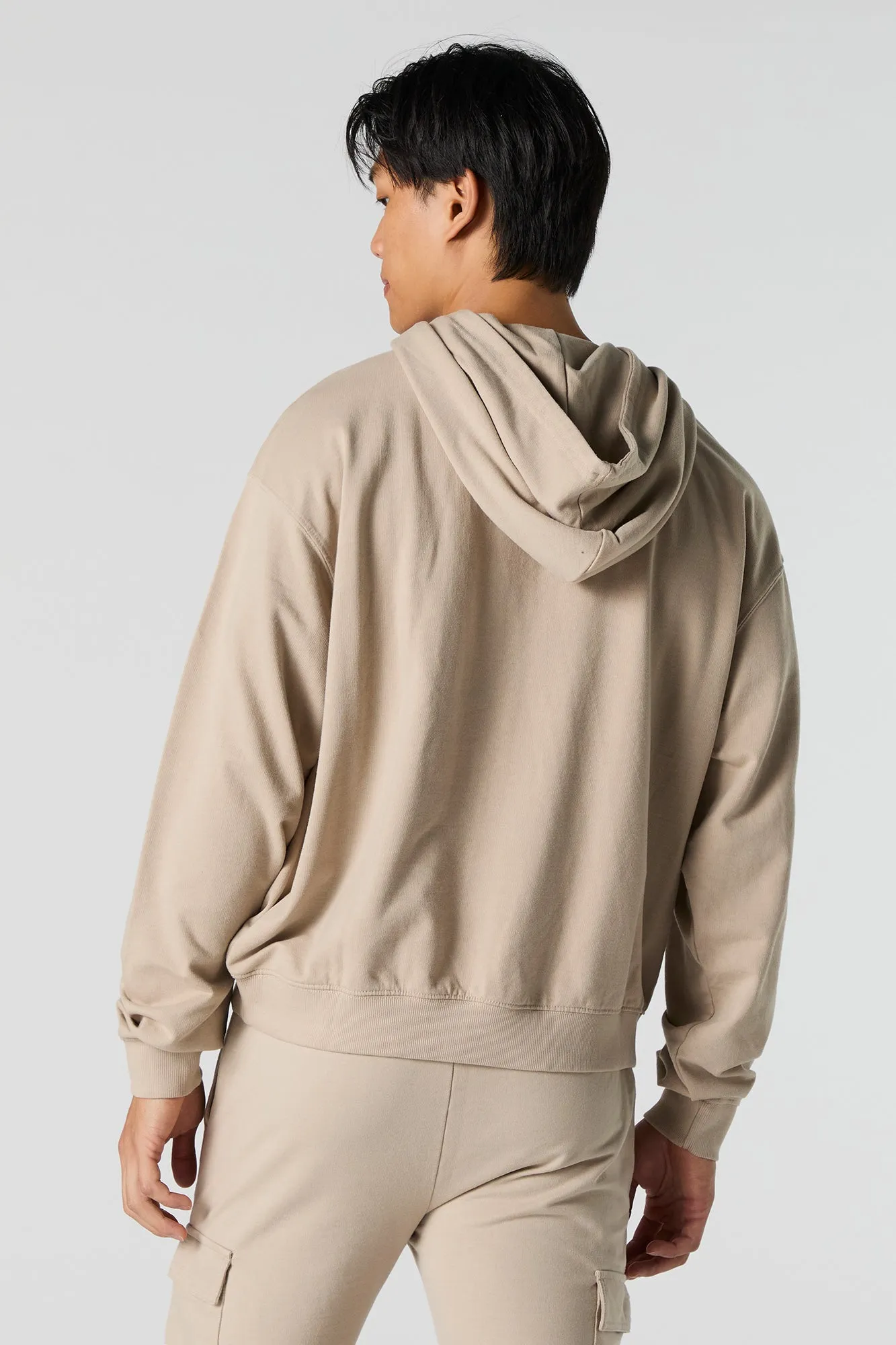 City Embroidered Fleece Hoodie sold by Charlotte Russe product image thumbnail 2