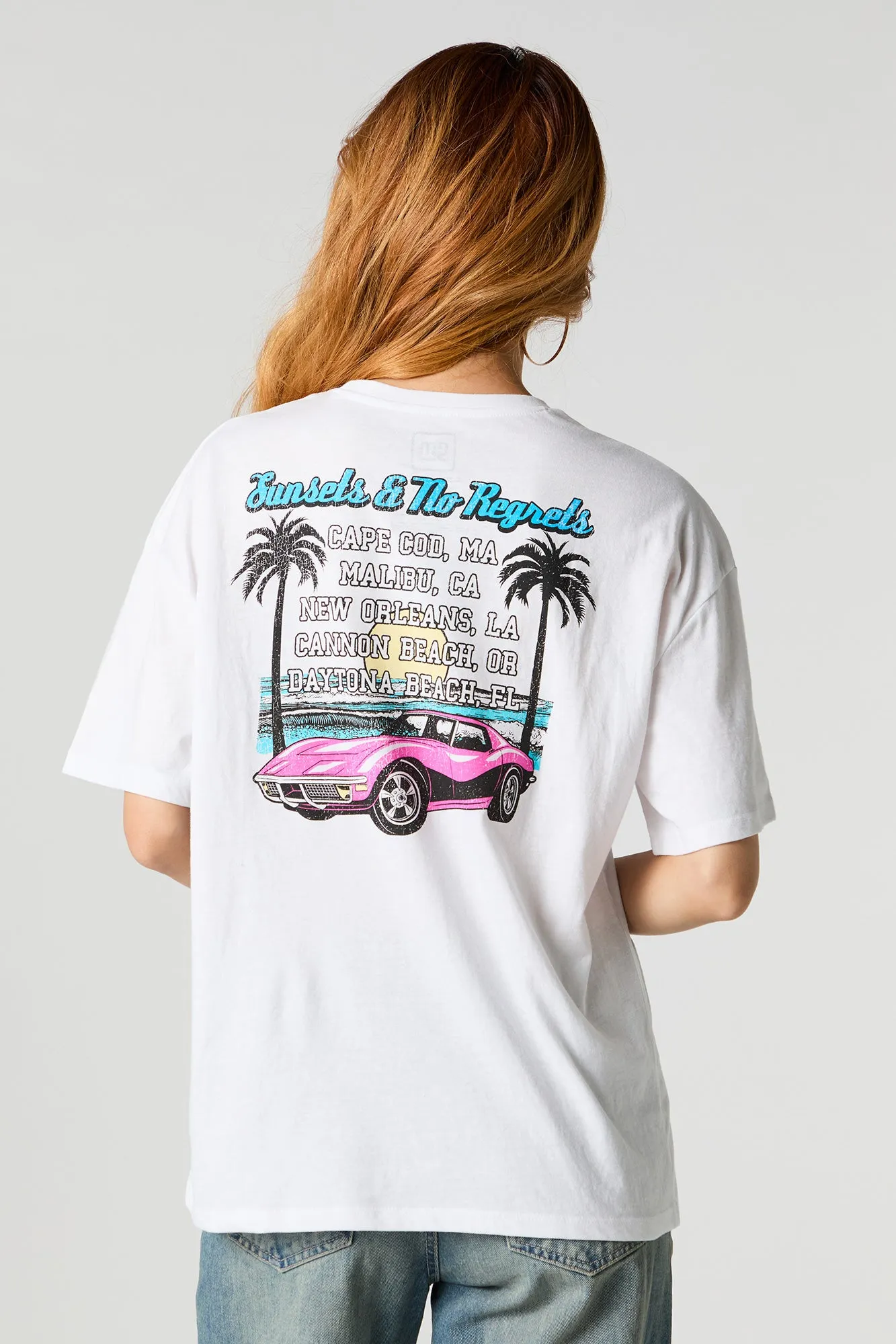 Corvette Graphic T-Shirt sold by Charlotte Russe product image thumbnail 3