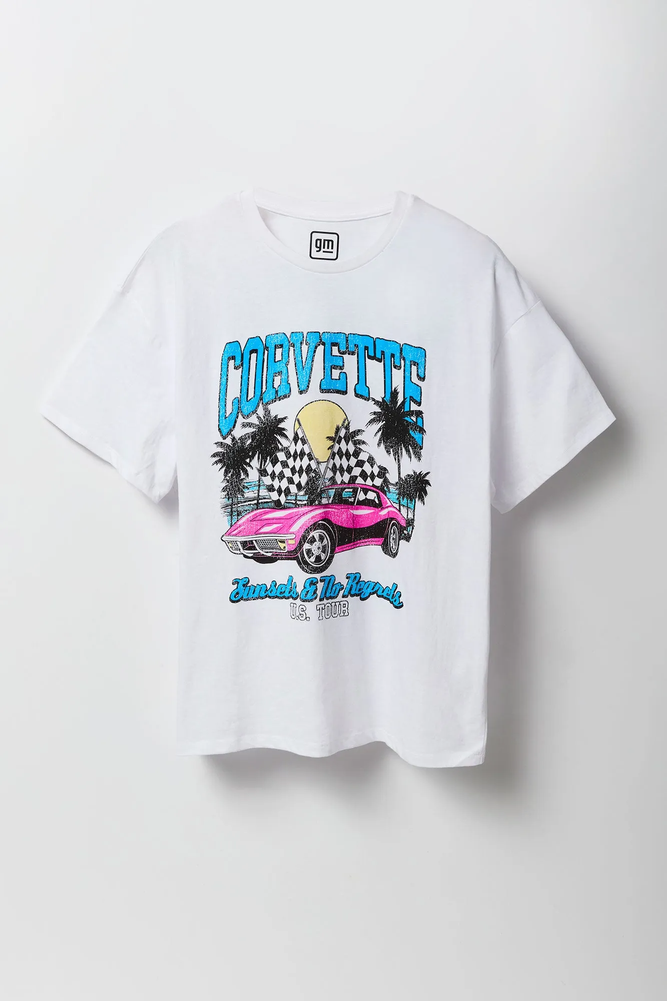 Corvette Graphic T-Shirt sold by Charlotte Russe product image thumbnail 4