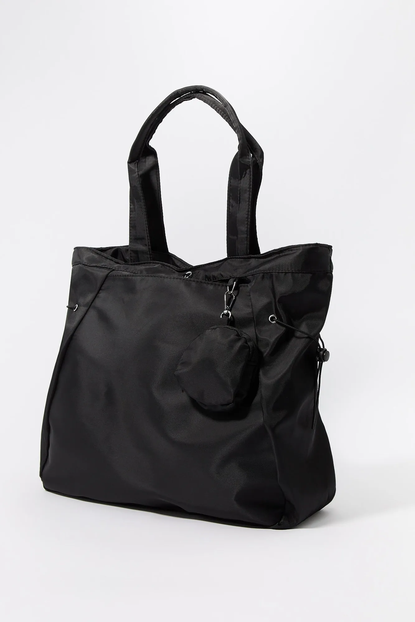 Large Nylon Tote Bag with Coin Purse sold by Charlotte Russe product image thumbnail 2