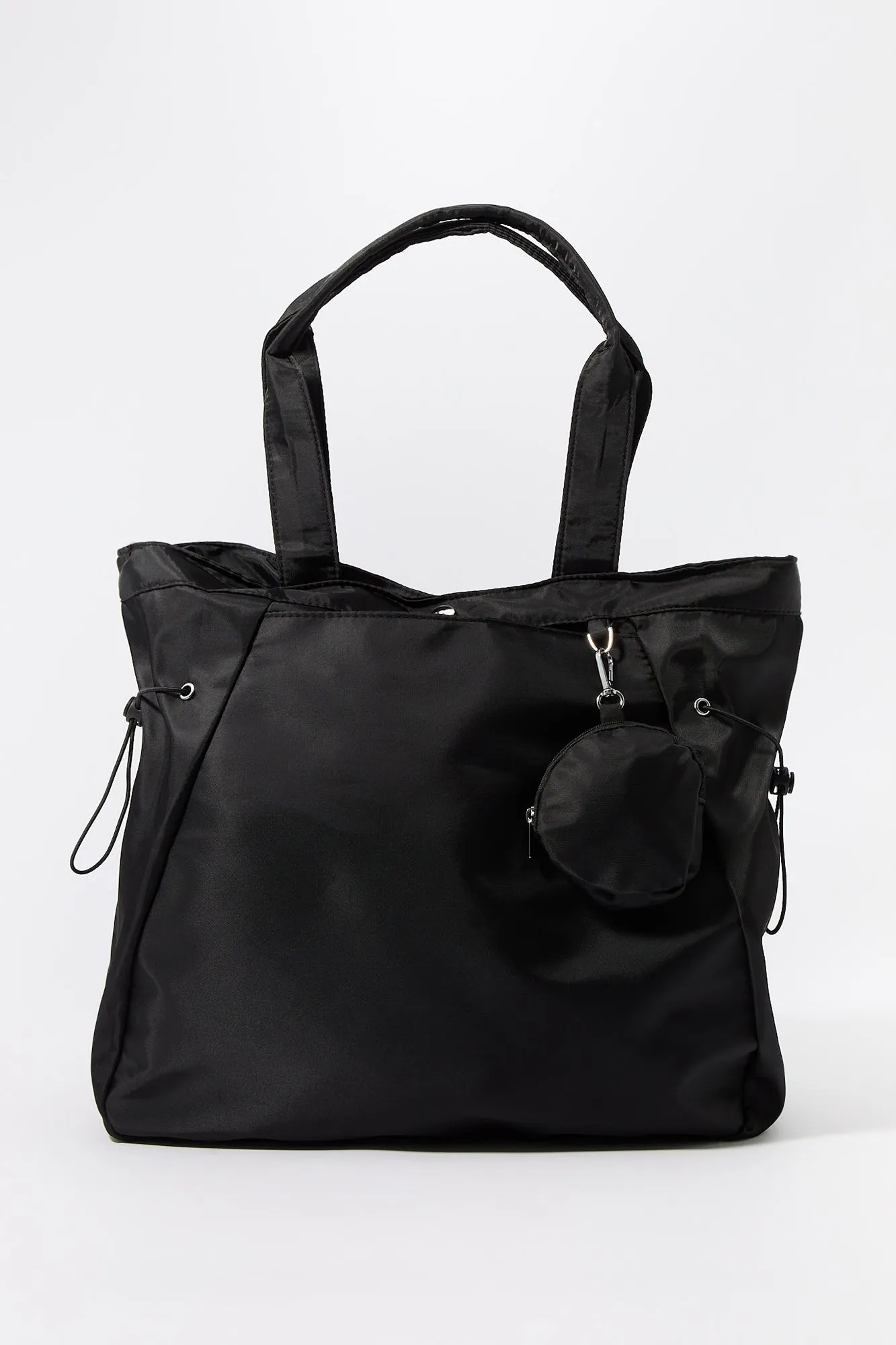 Large Nylon Tote Bag with Coin Purse sold by Charlotte Russe