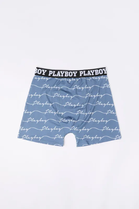 Playboy Script Print Boxer Brief sold by Charlotte Russe