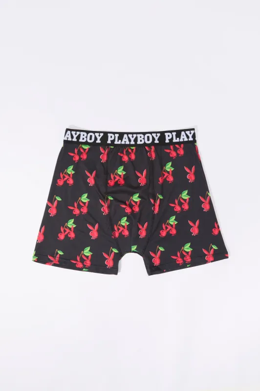 Cherry Playboy Print Boxer Brief sold by Charlotte Russe