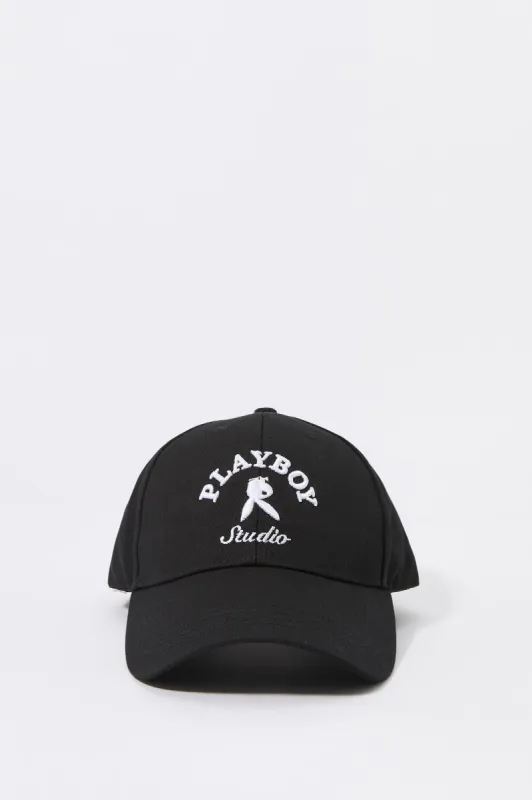 Playboy Studio Embroidered Baseball Hat sold by Charlotte Russe