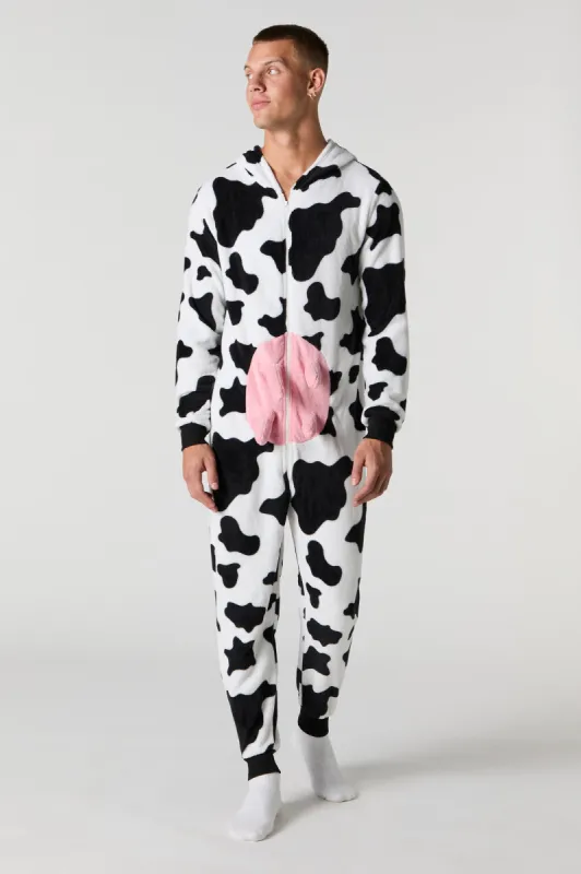 3D Cow Plush Onesie sold by Charlotte Russe