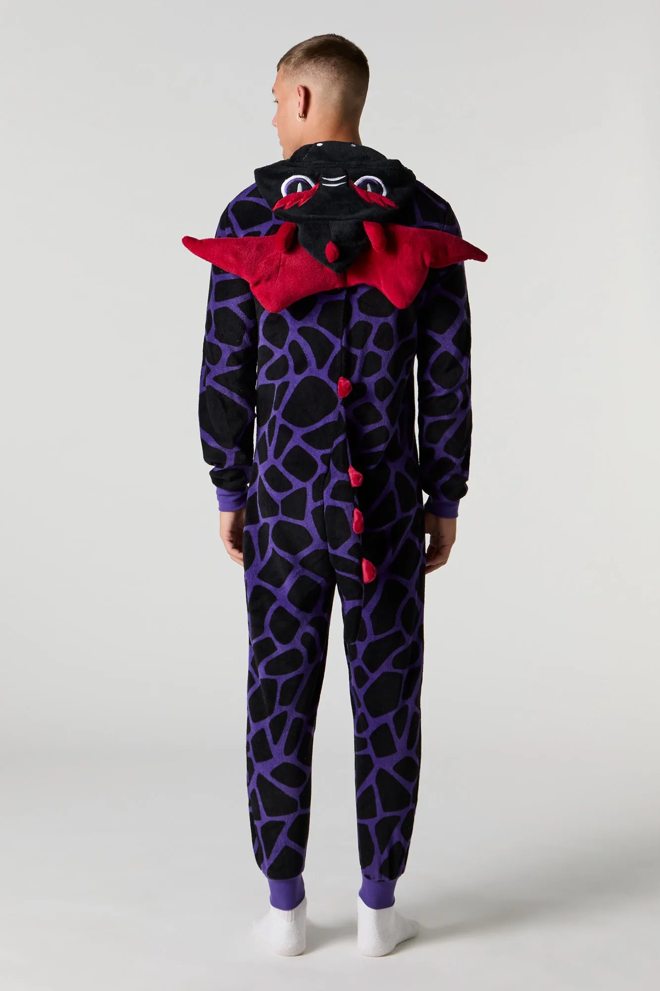 3D Dragon Plush Onesie sold by Charlotte Russe product image thumbnail 3