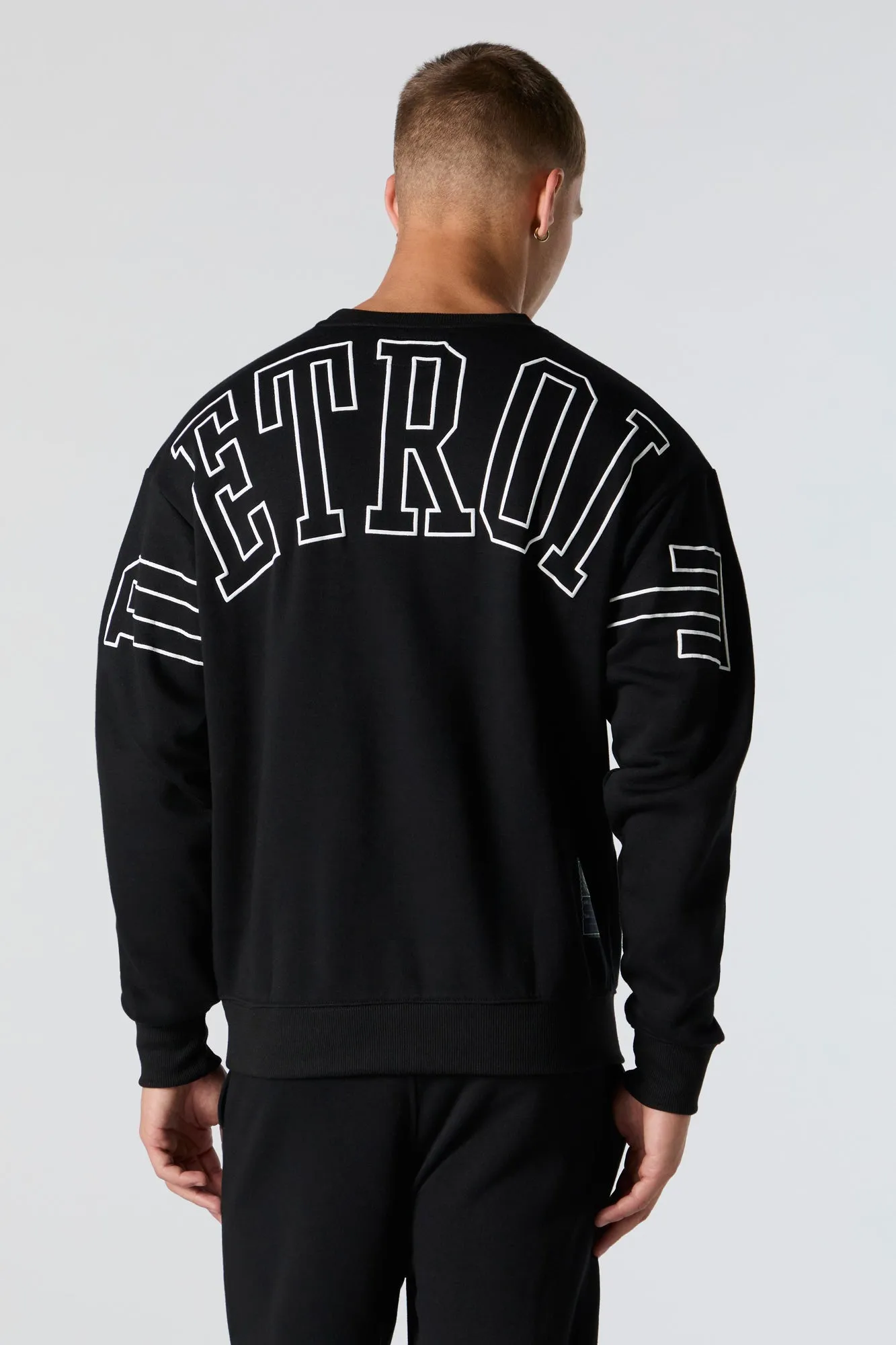 Destination Graphic Fleece Sweatshirt sold by Charlotte Russe product image thumbnail 5