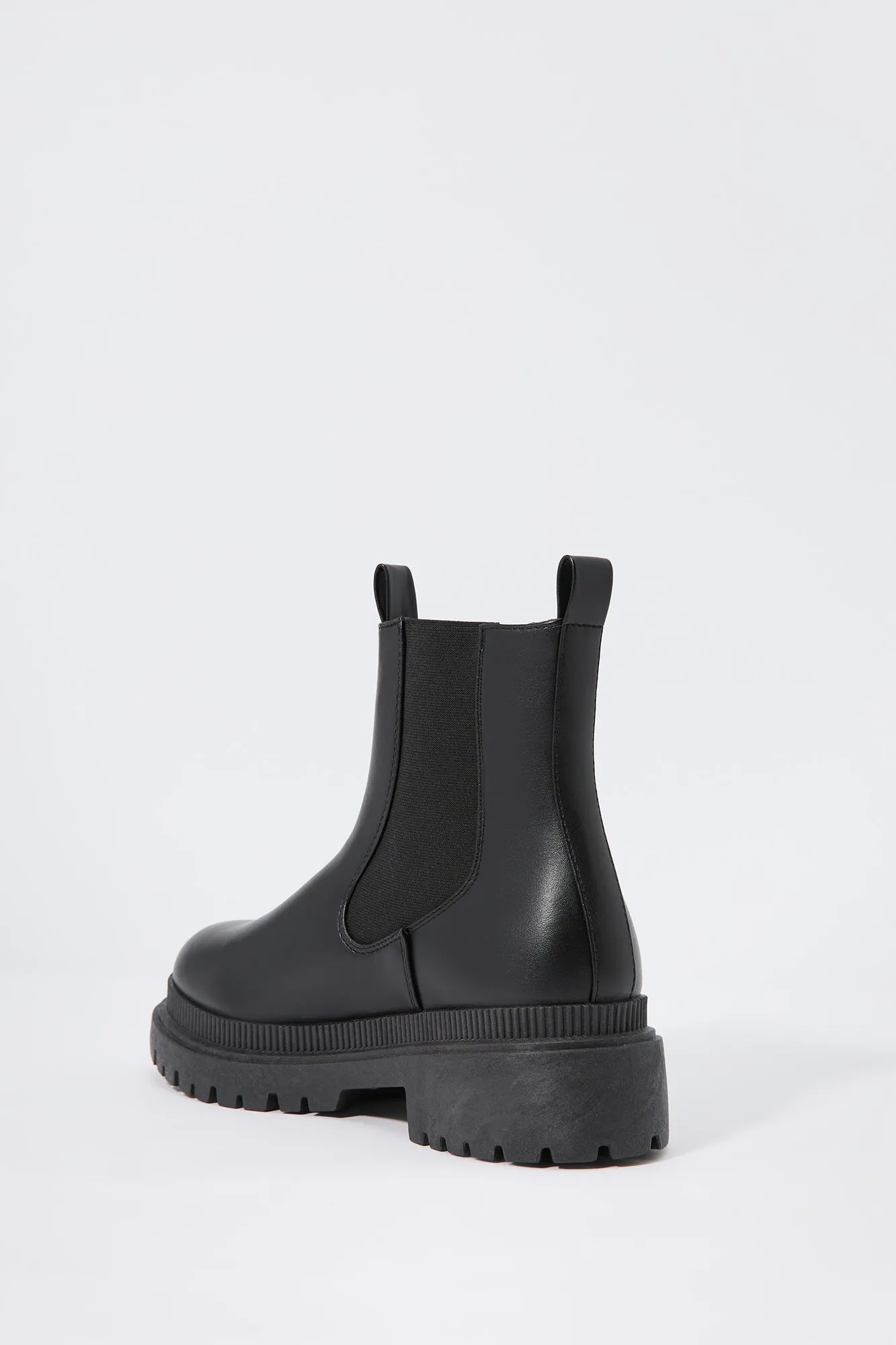 Faux Leather Gore Boot sold by Charlotte Russe product image thumbnail 4